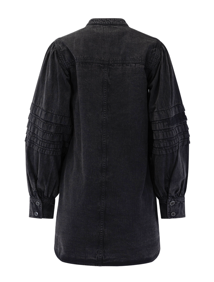 moe dress in faded black