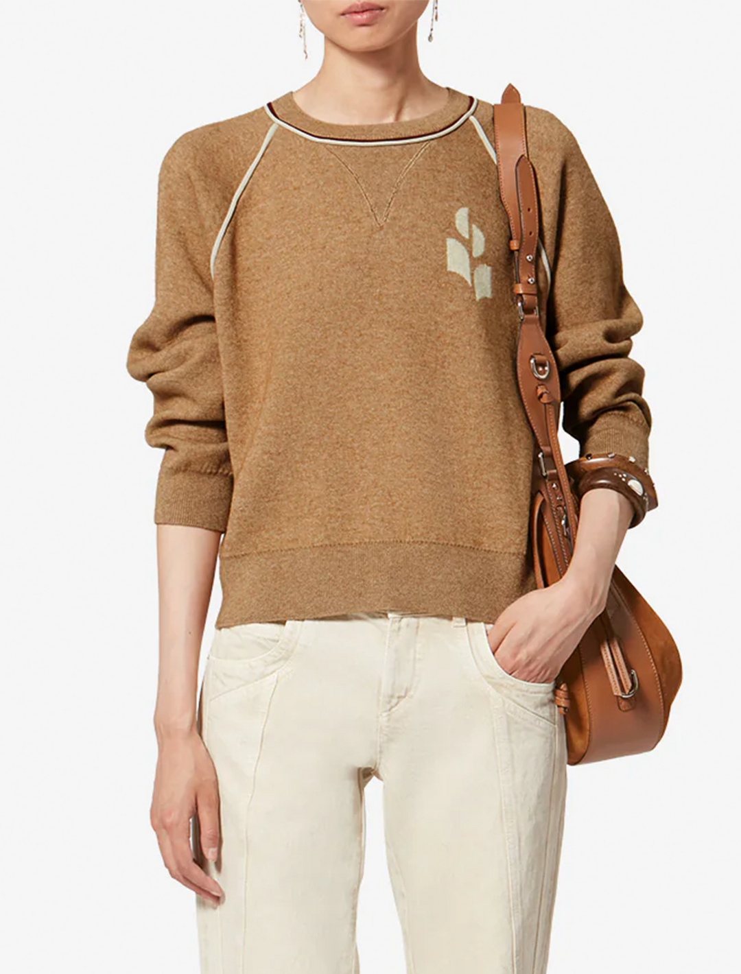loriby pullover in camel
