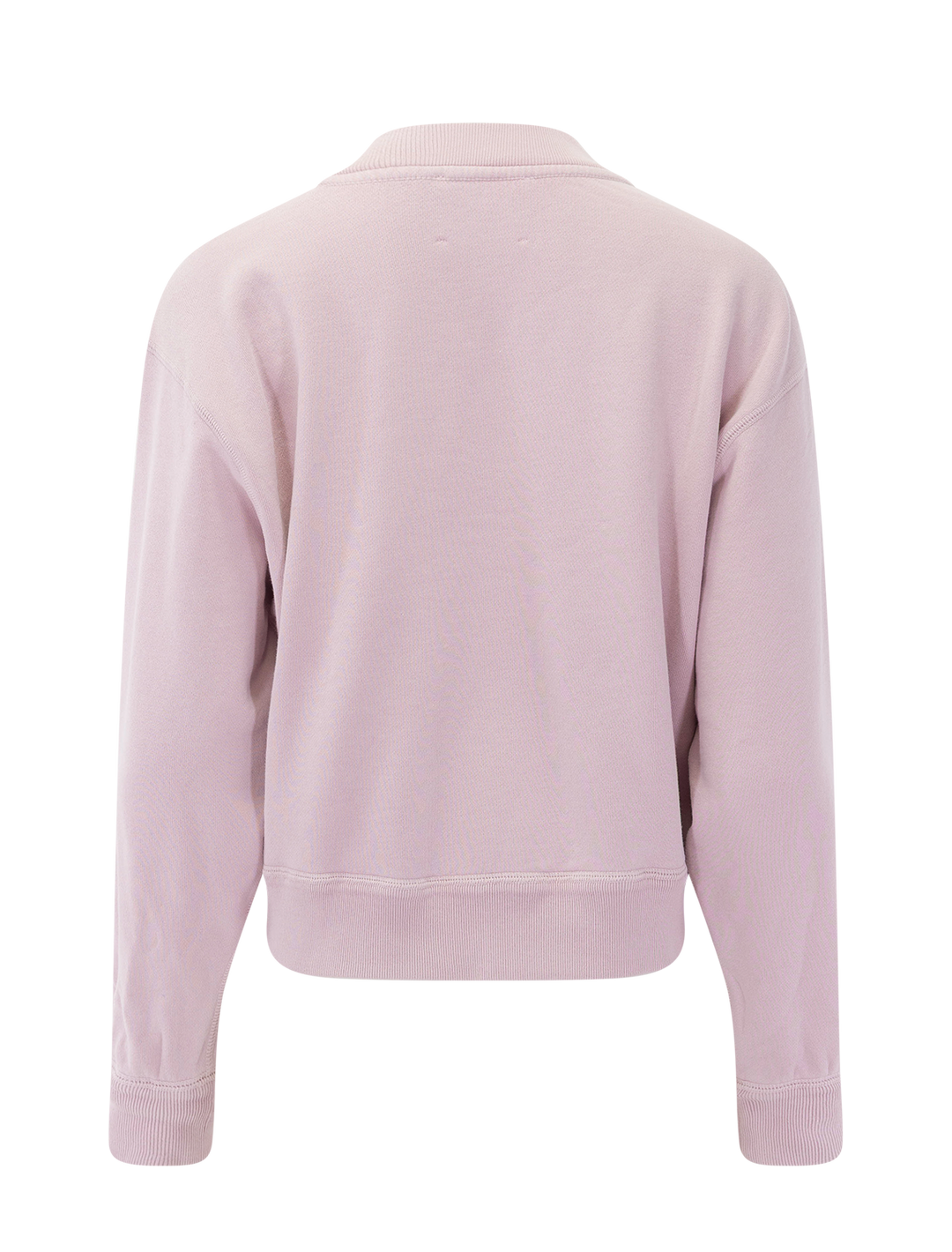 embroidered logo simony sweatshirt in light pink