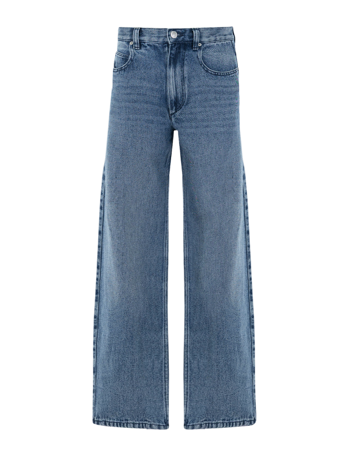 jenny jean in light blue fluid denim