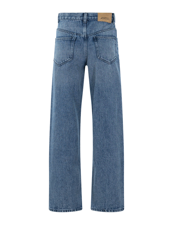 jenny jean in light blue fluid denim