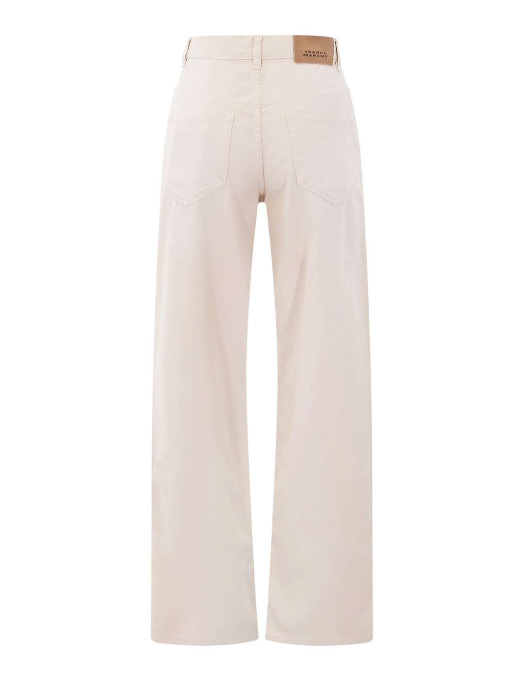 jenny jean in ecru fluid denim