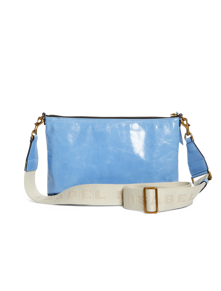 wardy nessah bag in faded blue