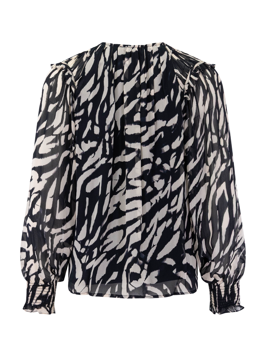 mirna in winter ivory tiger stripe