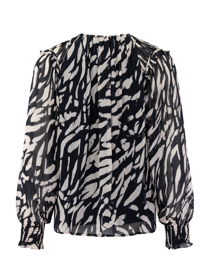 mirna in winter ivory tiger stripe