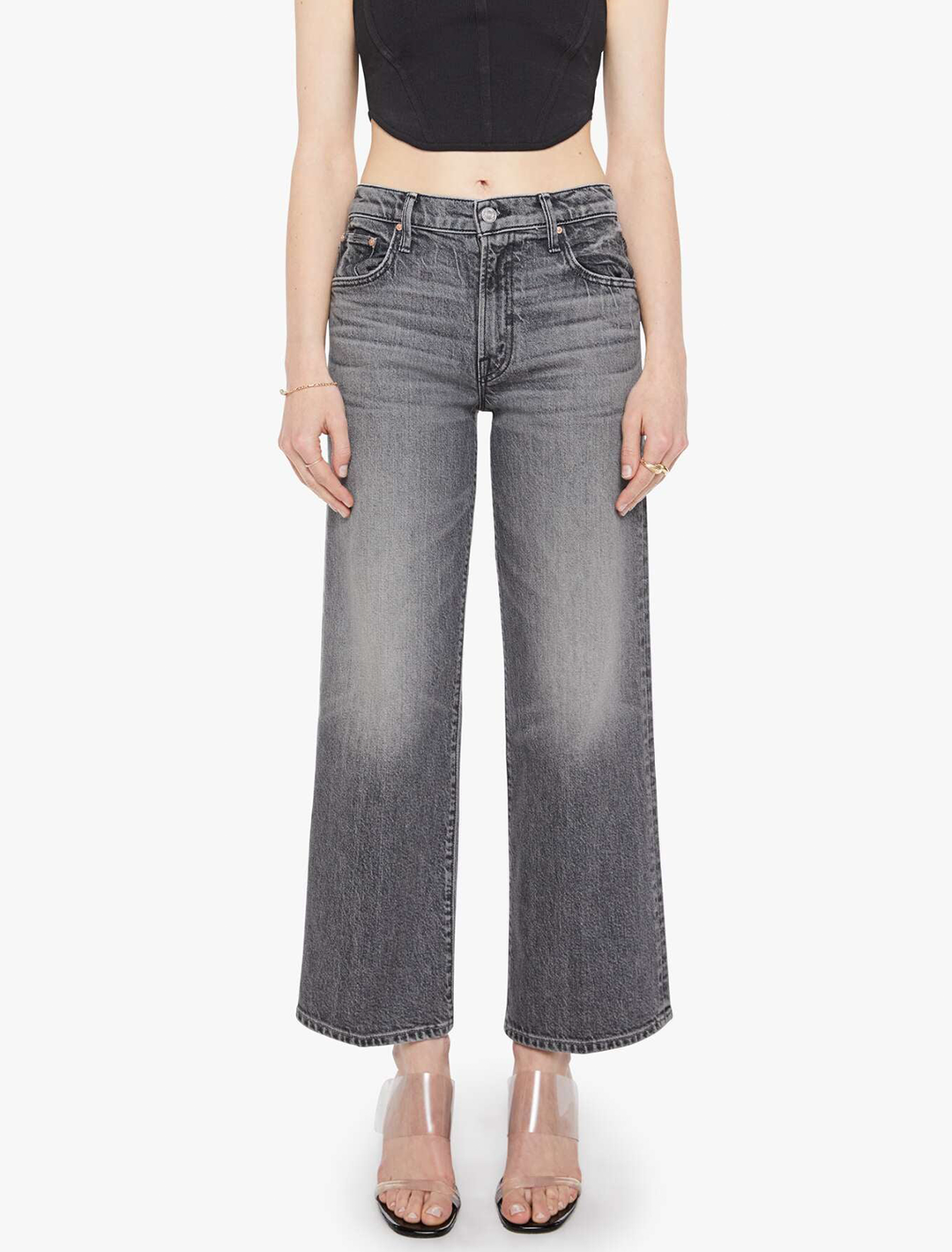 the mid rise maven ankle in magpie