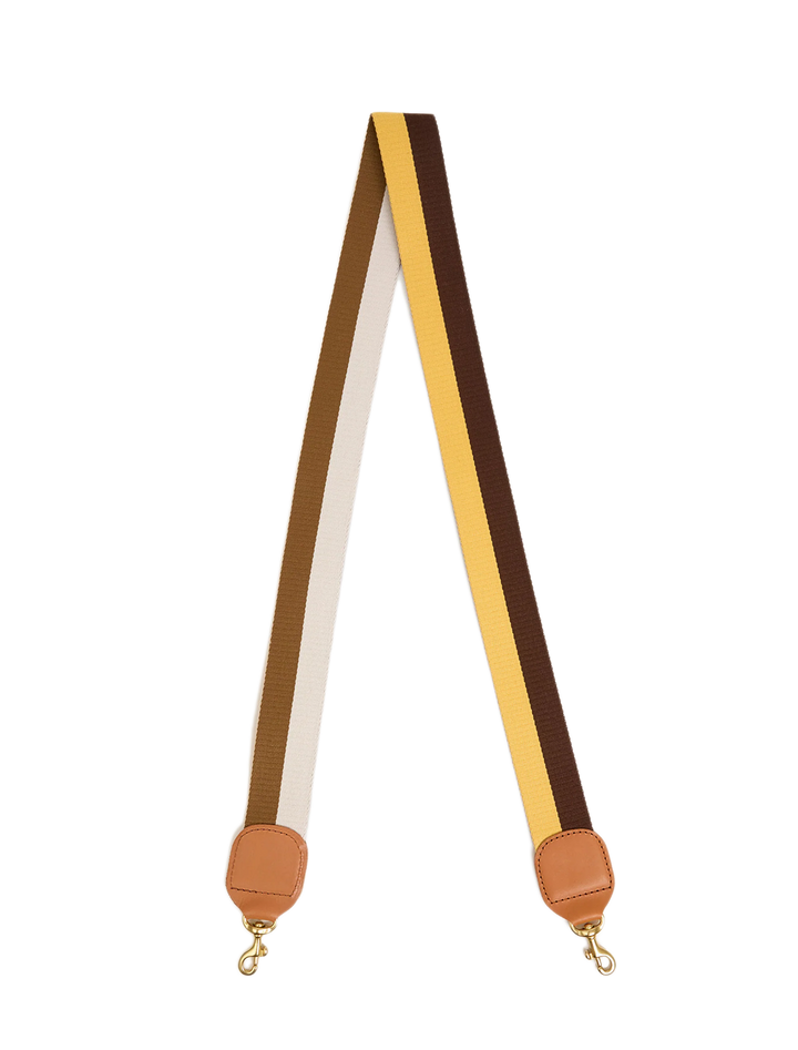 crossbody strap in marigold multi