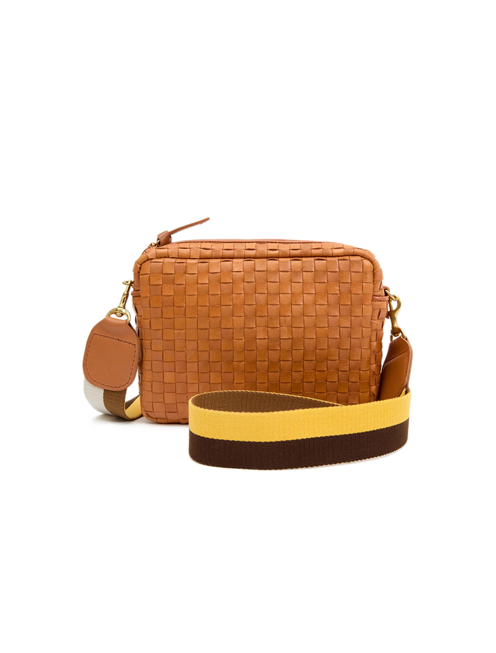 crossbody strap in marigold multi