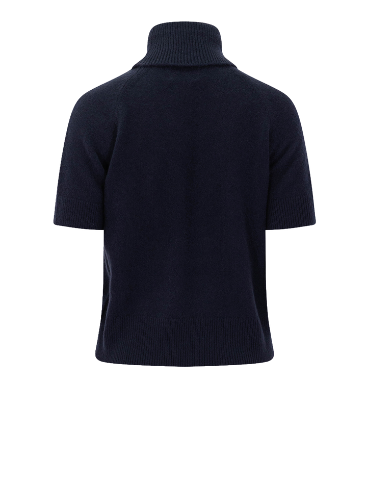 jackson turtleneck sweater in midnight blue
