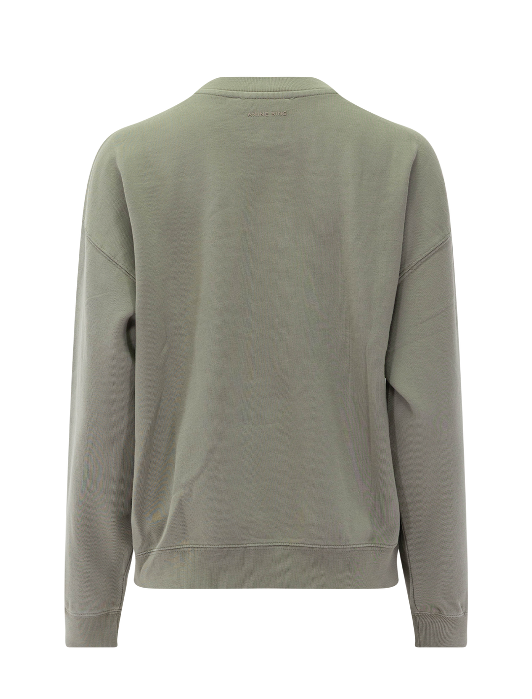 trenton bing sweatshirt in washed olive