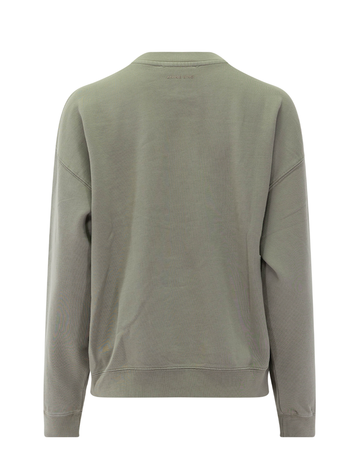 trenton bing sweatshirt in washed olive