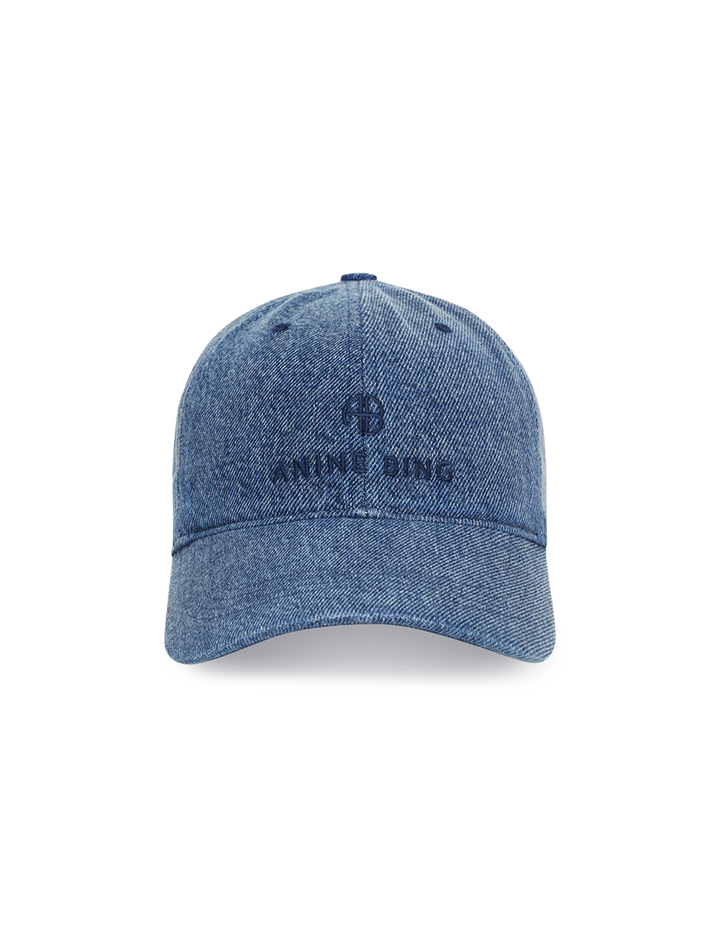 jeremy denim baseball cap in shadow blue