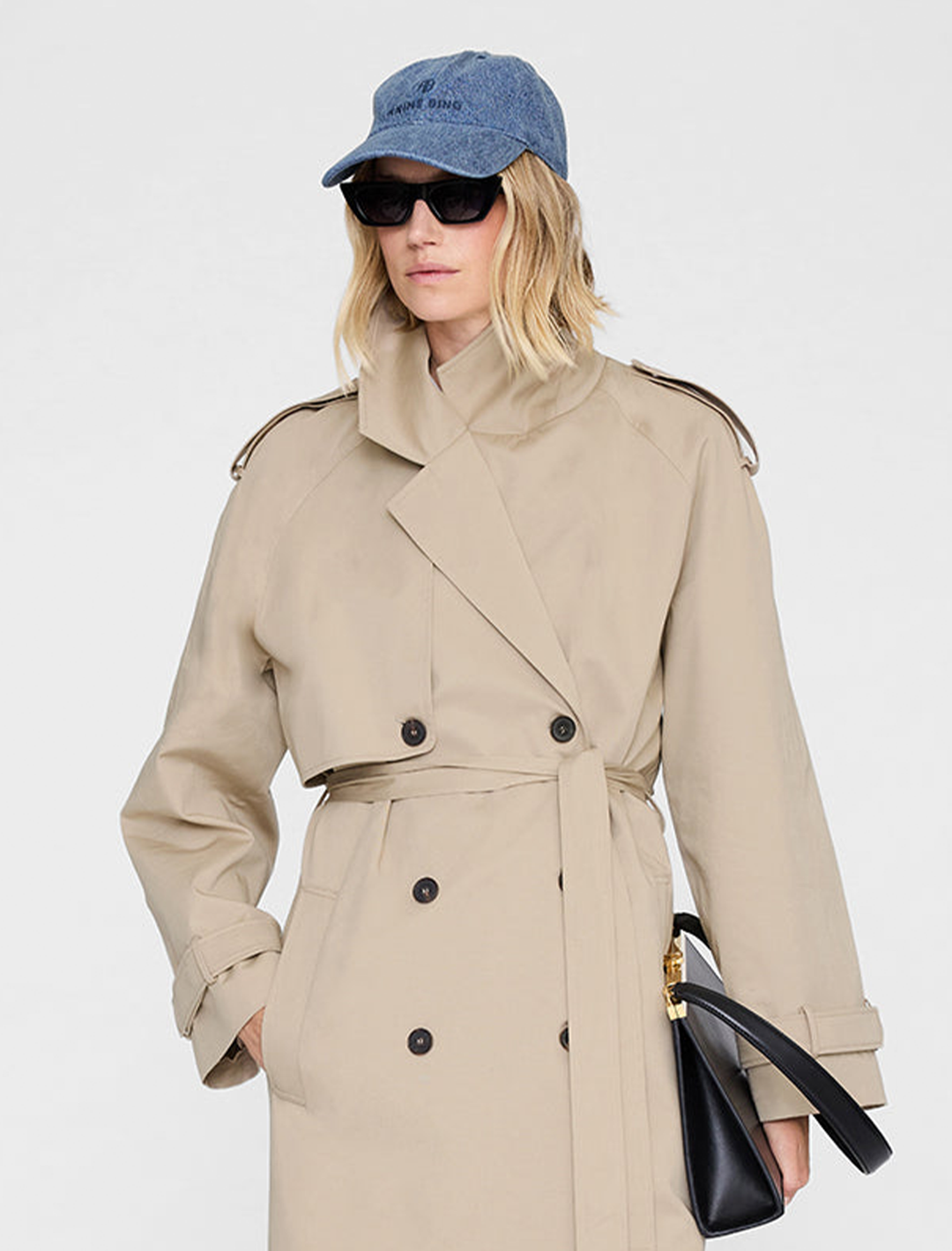 jeremy denim baseball cap in shadow blue