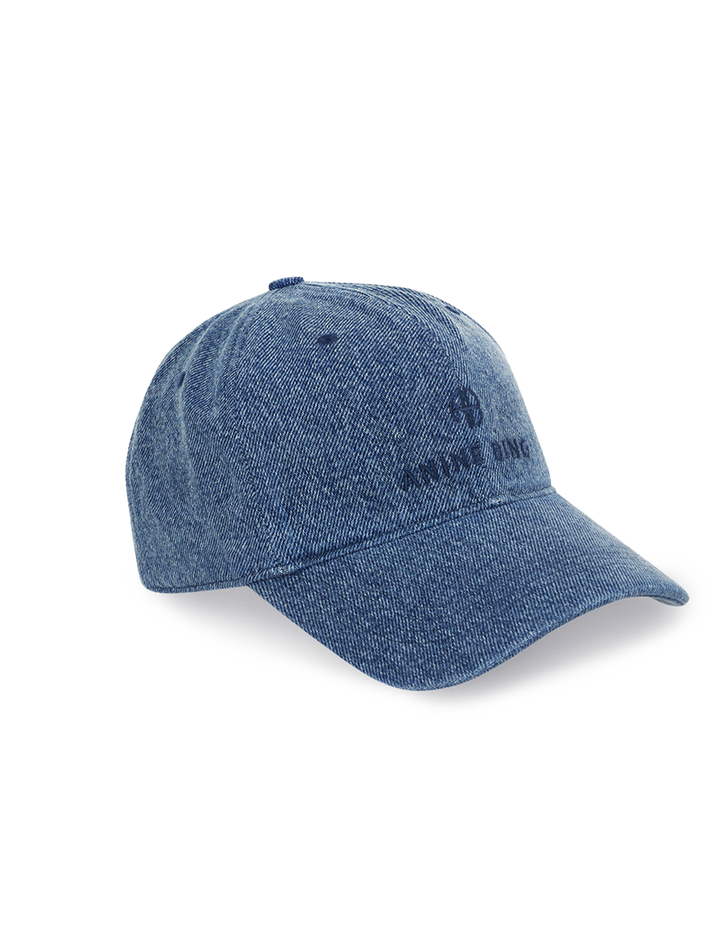 jeremy denim baseball cap in shadow blue