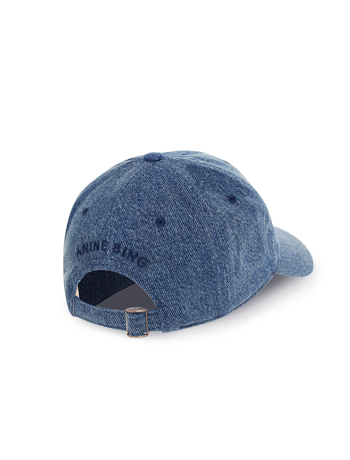 jeremy denim baseball cap in shadow blue