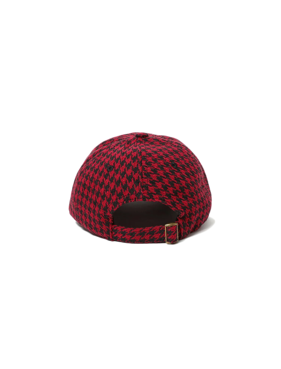 black and red wool oui baseball hat (3)