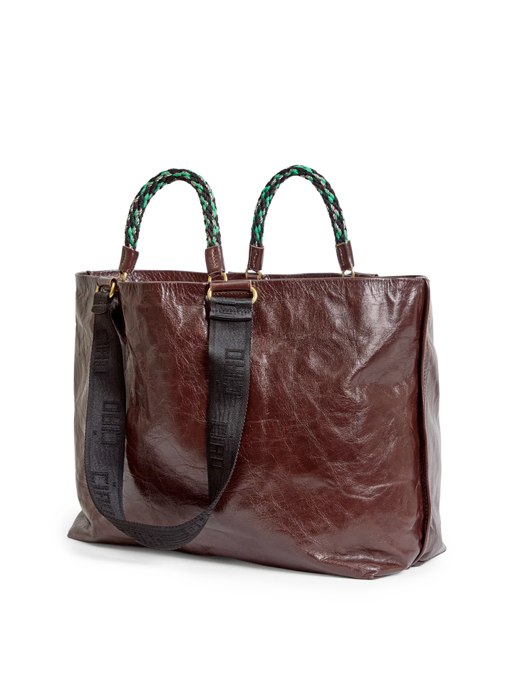 grande bateau tote in mocha