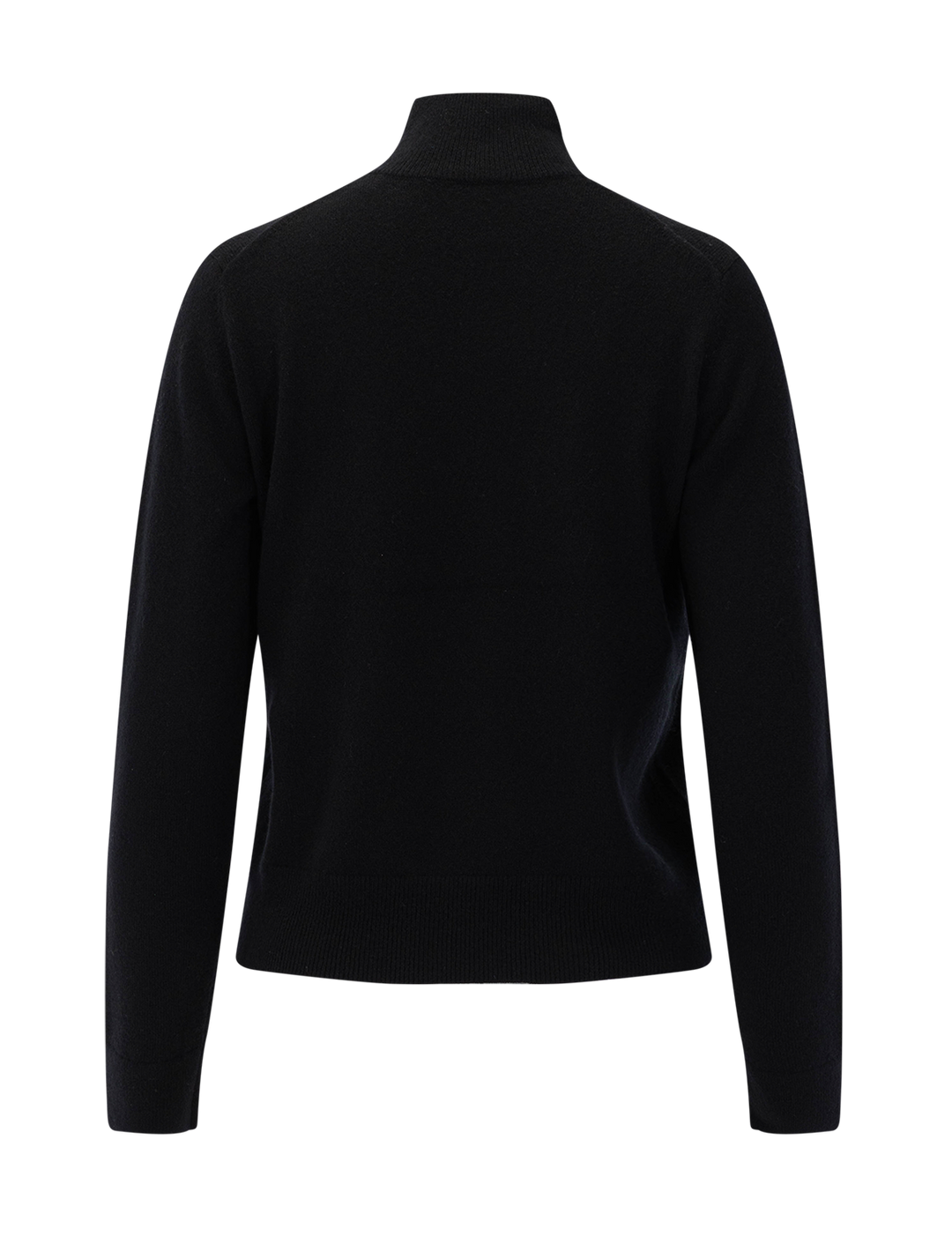 turtleneck in black cashmere
