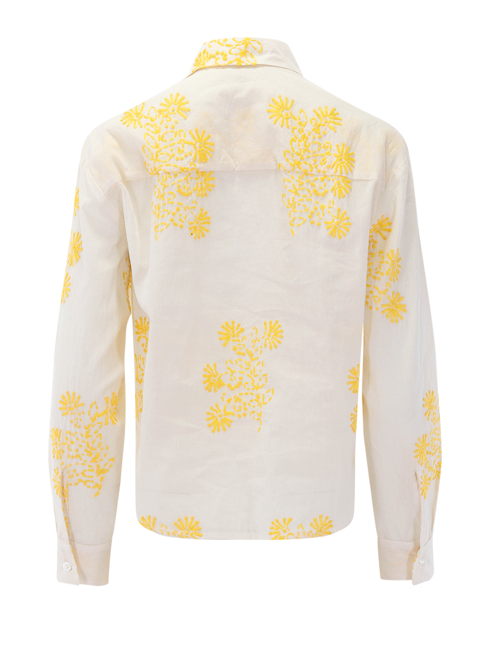 the belle in yellow handstitch