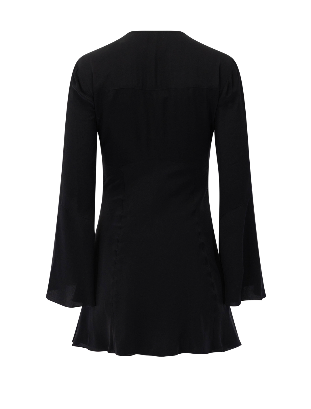 mini ezri dress in black