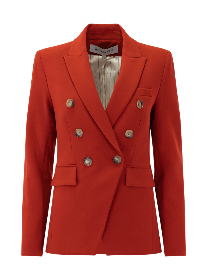 miller dickey jacket in carnelian red