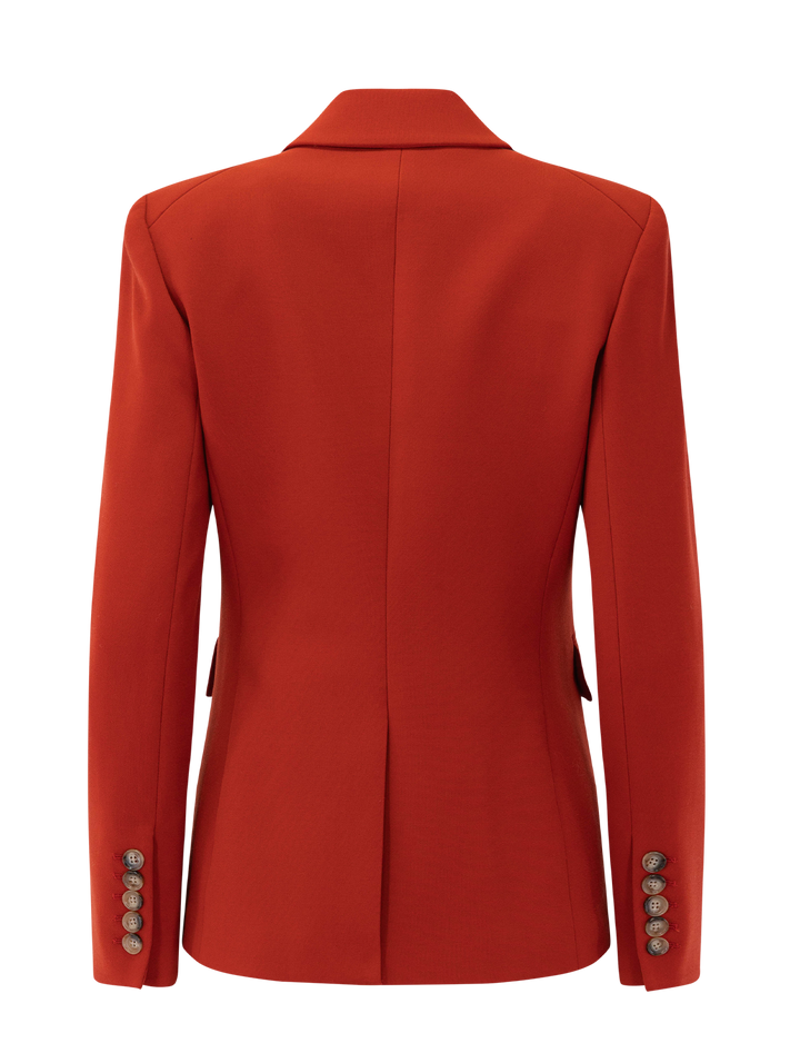 miller dickey jacket in carnelian red