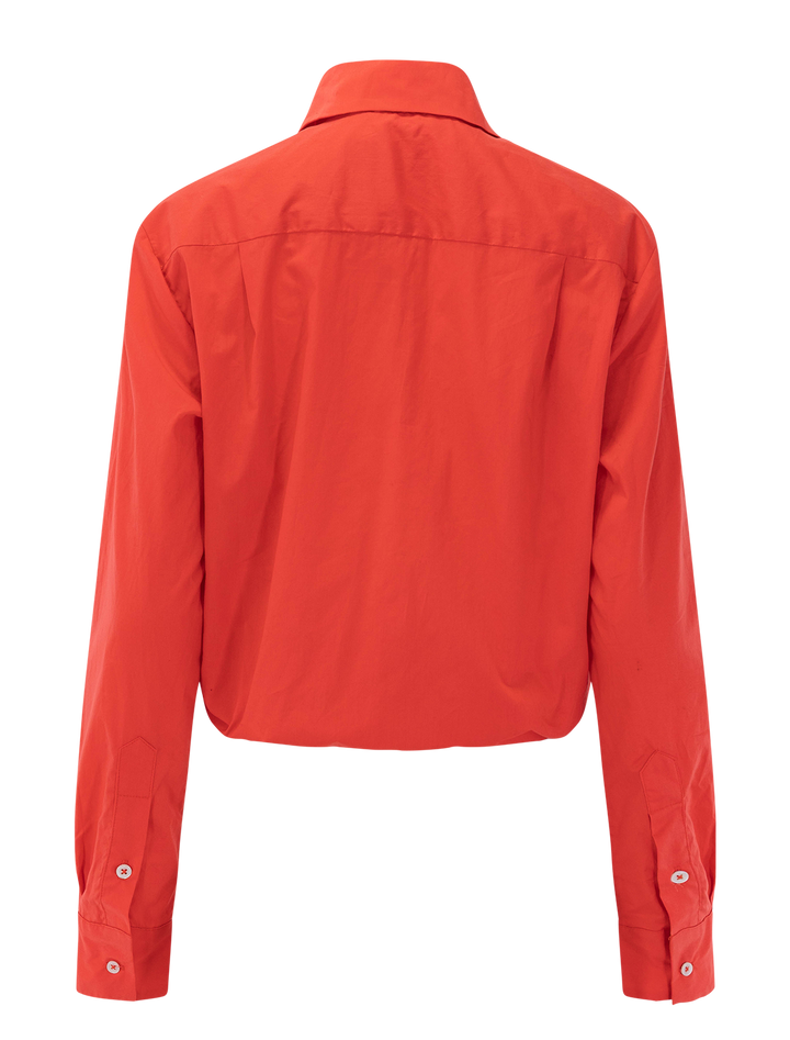 the tunnel top in poppy tana lawn cotton