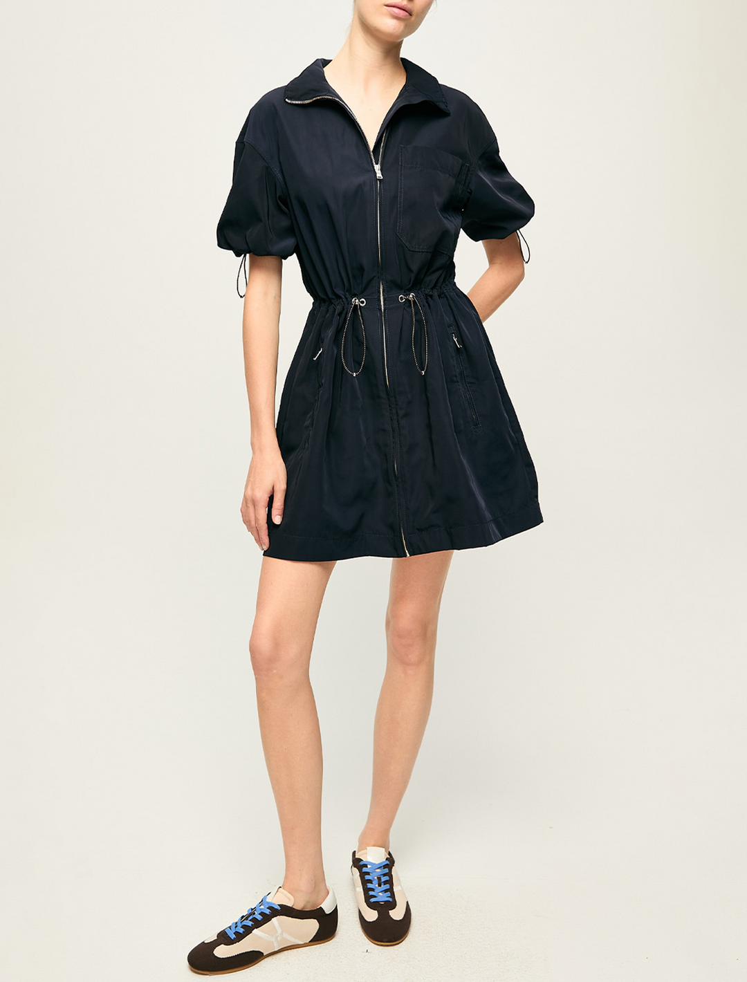akerman dress in navy