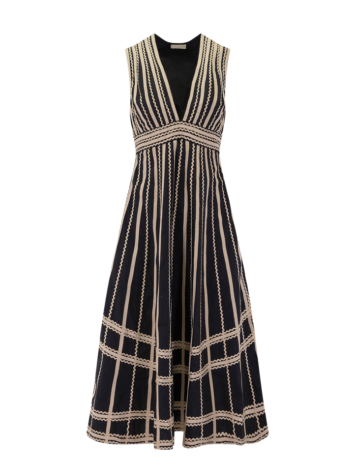 palermo dress in noir