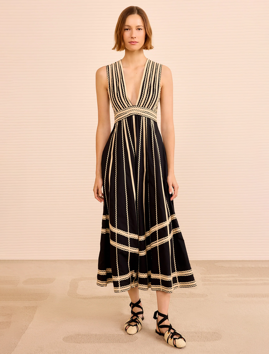 palermo dress in noir