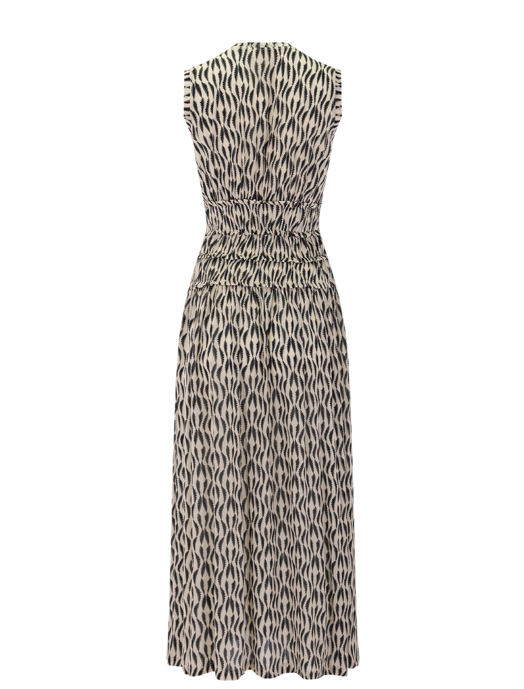 kamaria sleeveless tricot dress in silhouette