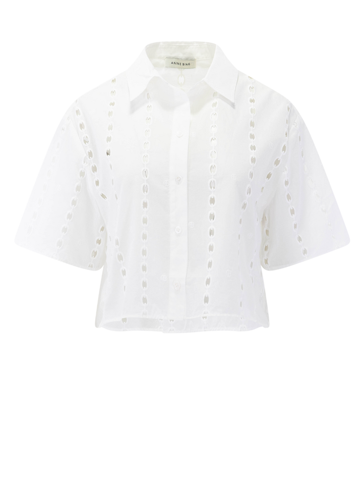 lincoln shirt in white