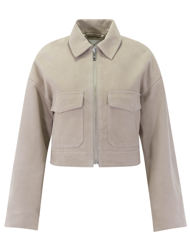 christian jacket in sand