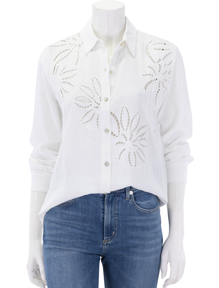 semar top in white
