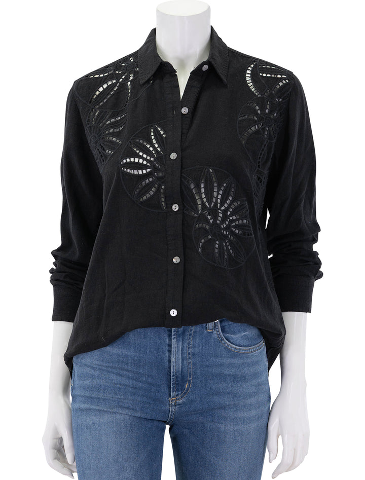 semar top in black