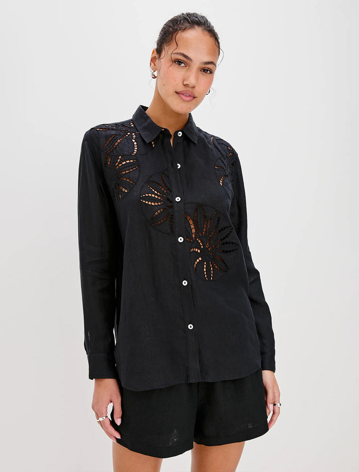 semar top in black