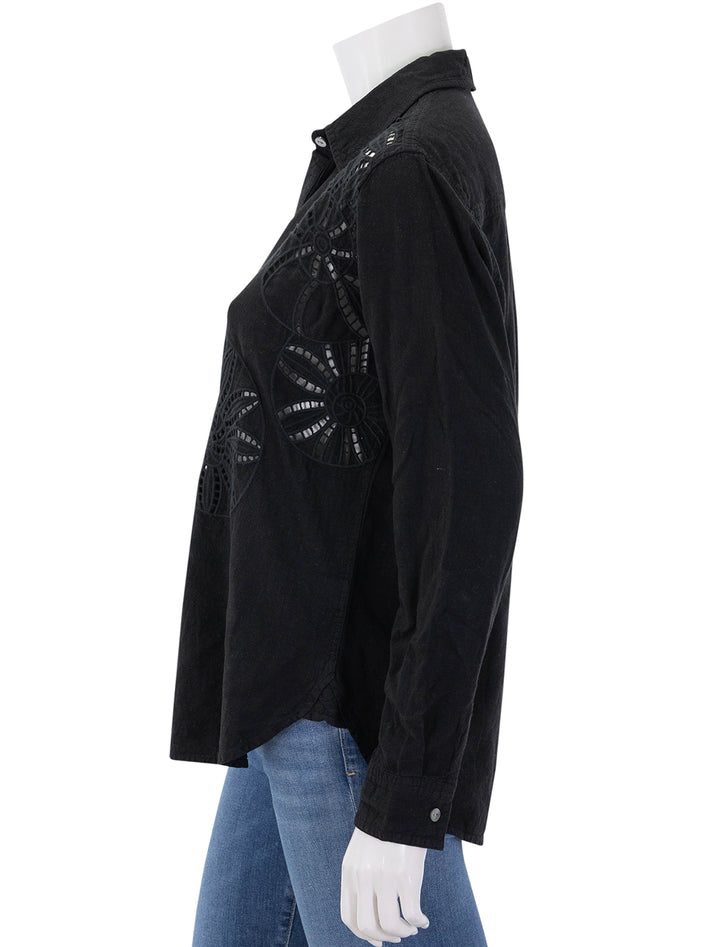 semar top in black