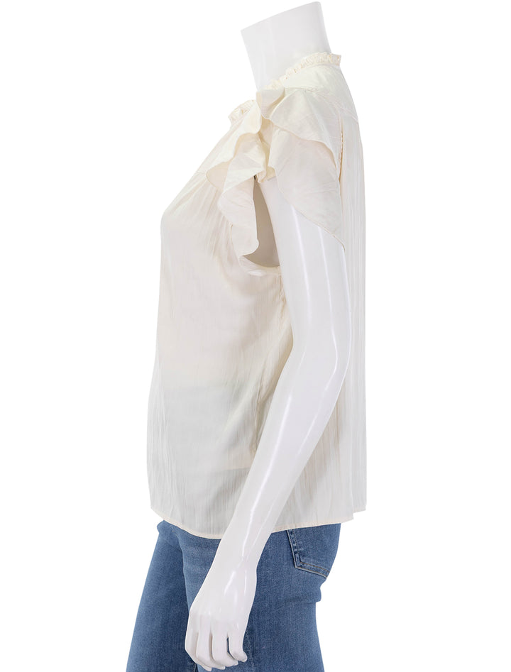 calista top in ivory