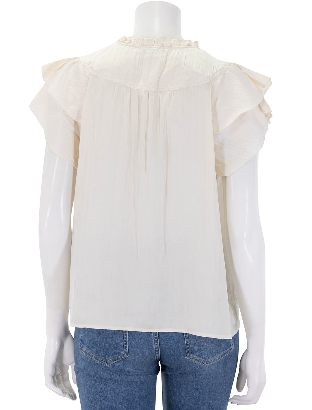 calista top in ivory