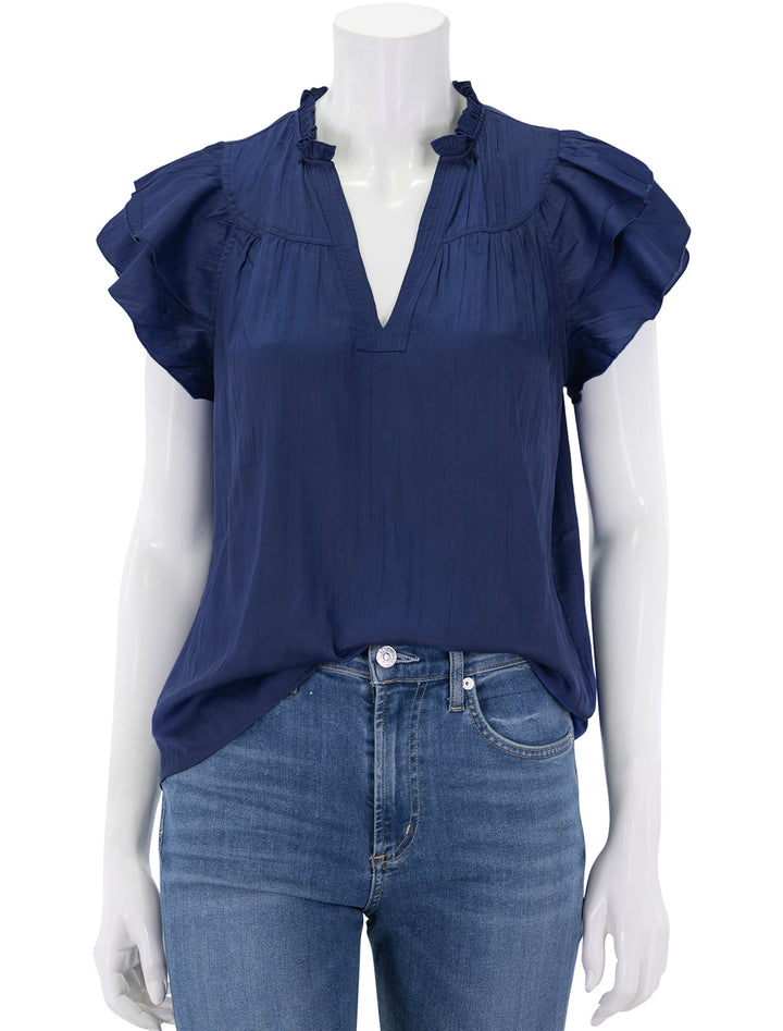 calista top in admiral blue