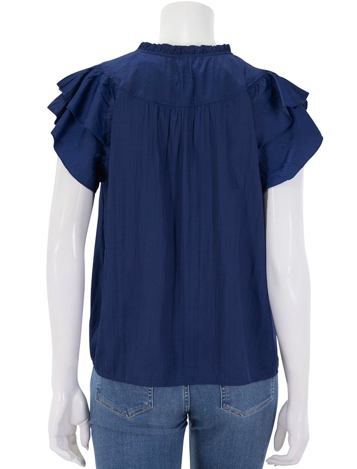 calista top in admiral blue