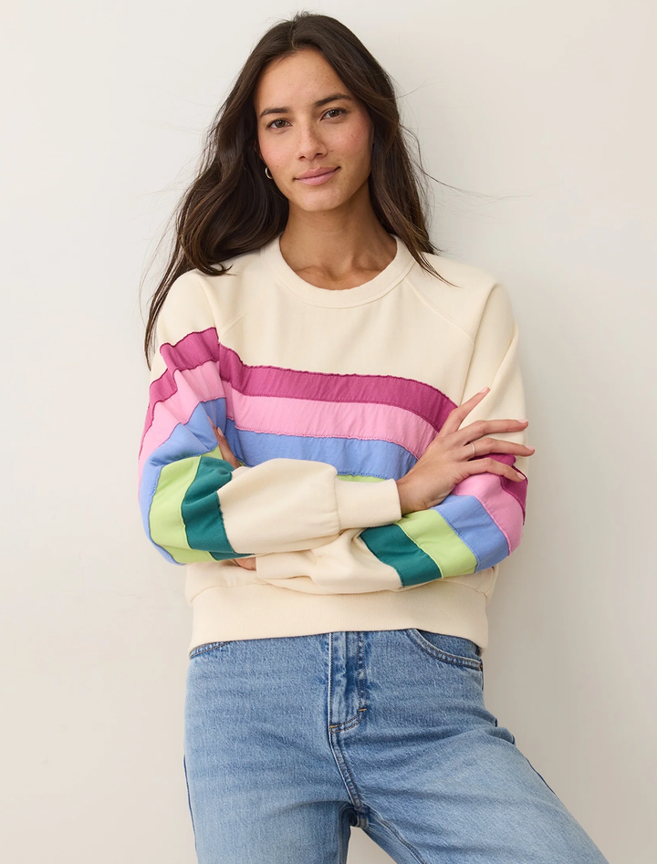 cool wave fleece crewneck