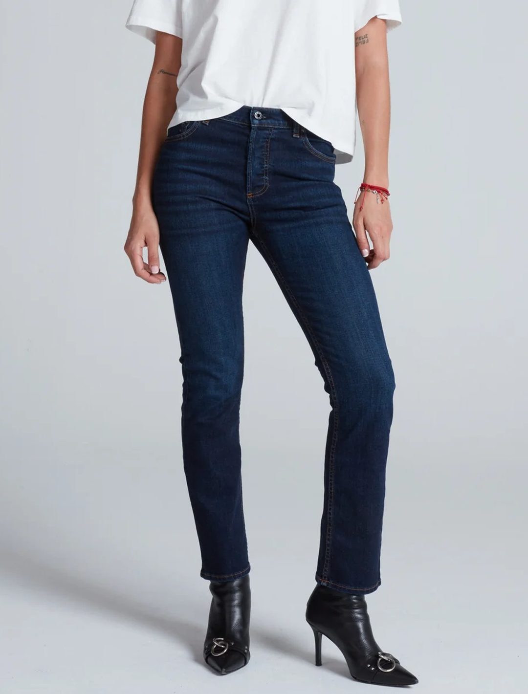 kingpin high rise skinny in bruiser