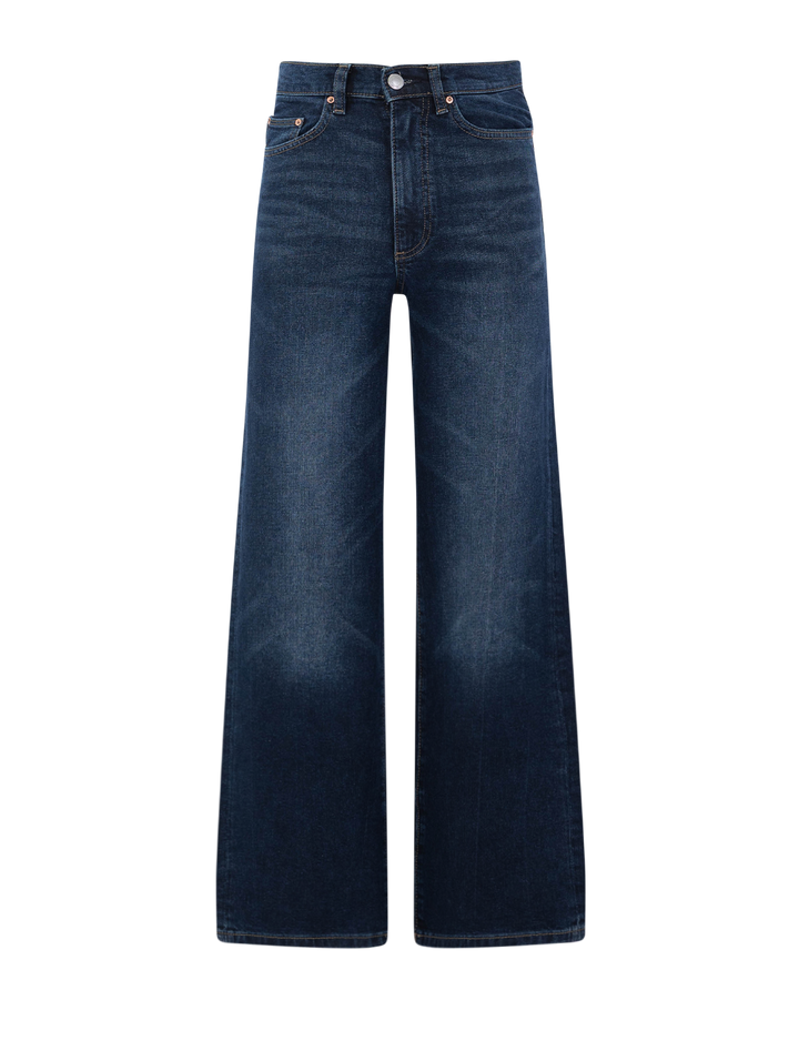 karmine 28" refined wide leg in dark sea