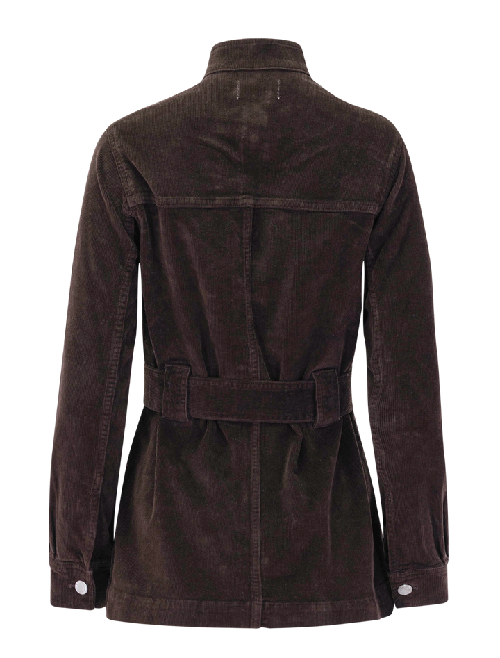utility jacket in meteorite cord