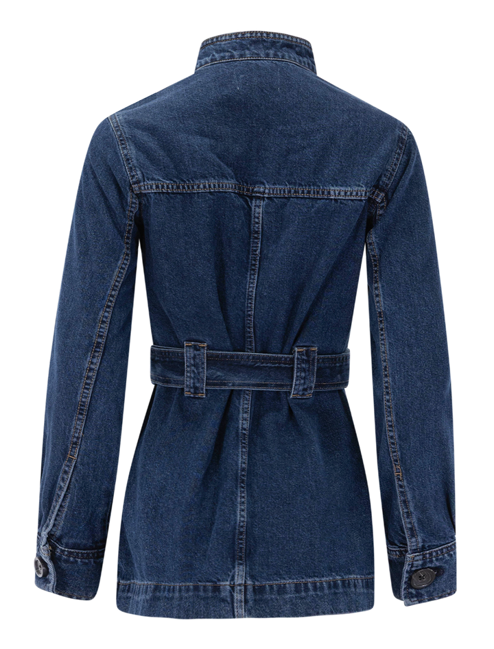 utility jacket in moon lake