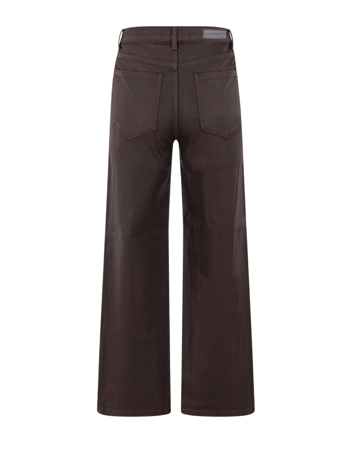 karmine 28" refined wide leg in fig coated