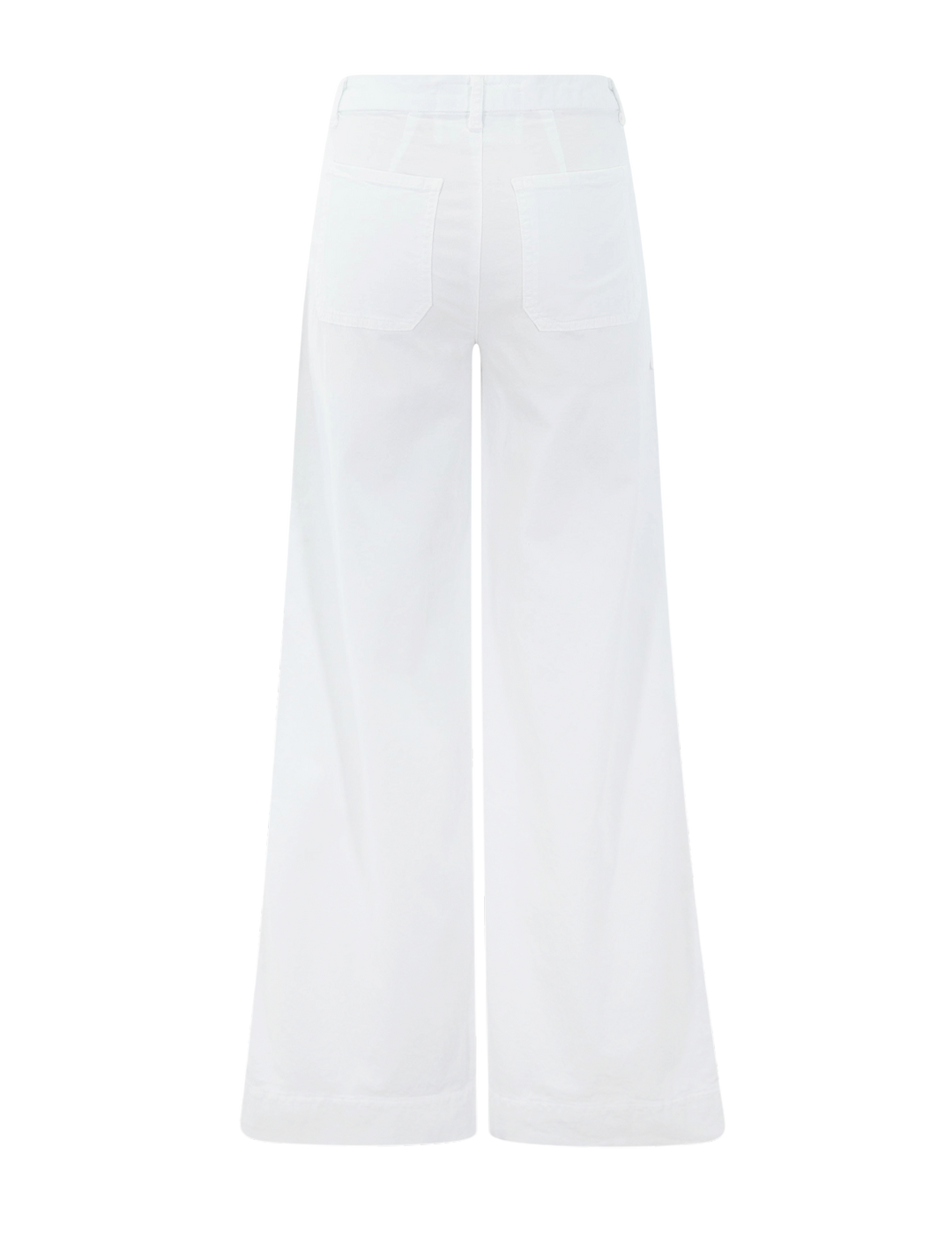 limerick wrap pocket pant in white