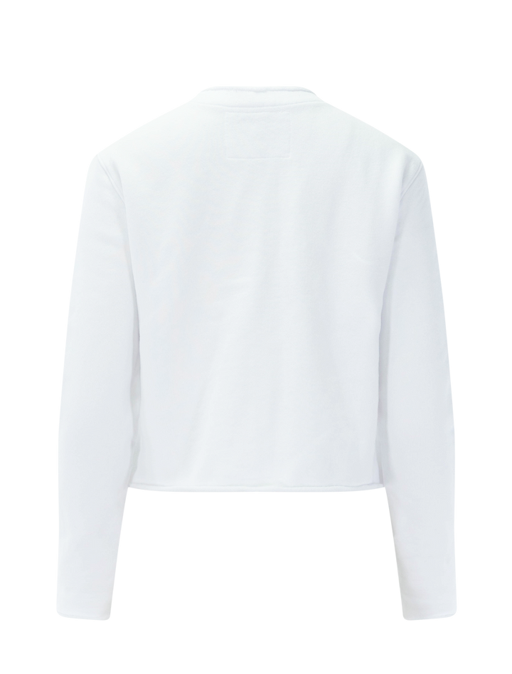 jackie cardigan in white