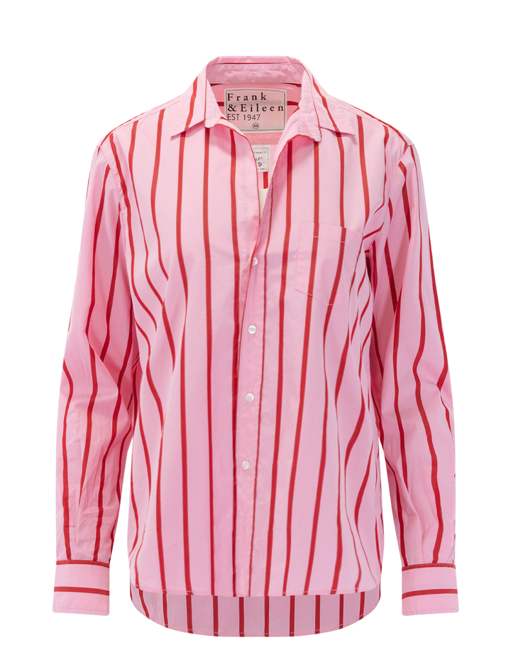 eileen in pink and red stripe